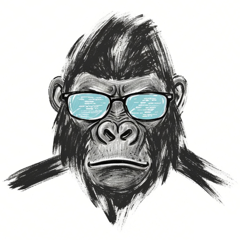 banner pic - a powerful ape